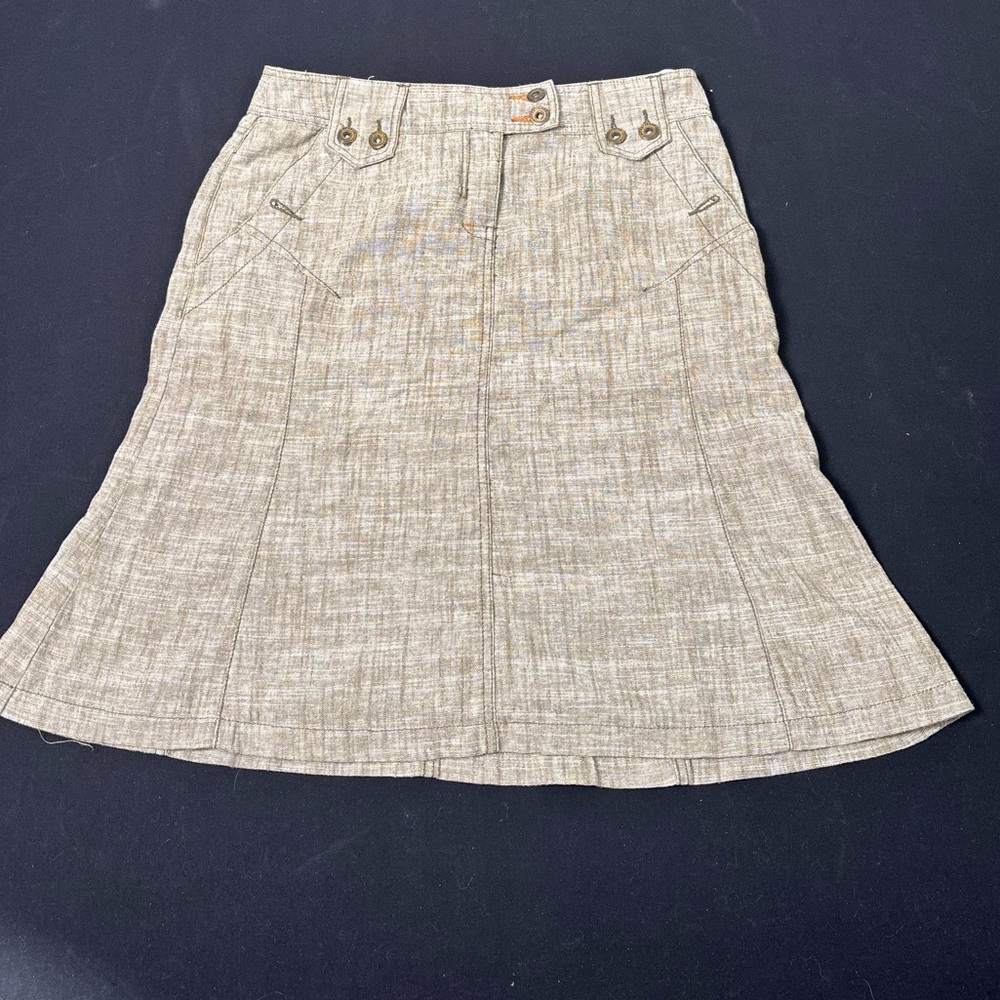 MEXX Beige A-Line Skirt